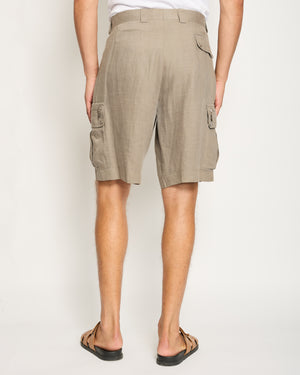 Hermès Dark Grey Cargo Shorts Size IT 46 (UK 36)