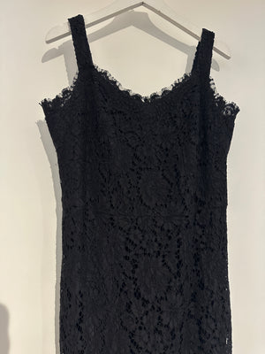 Dolce 
Gabbana Black Lace Mini Dress IT 36 (UK 4)