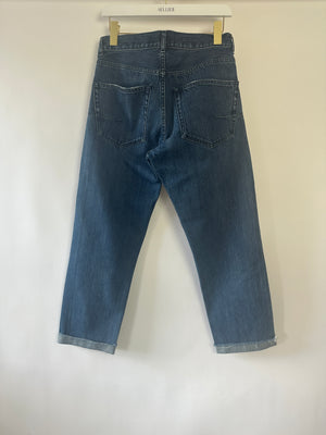 Christian Dior Blue 01 Denim Jeans with Logo J
adore Turn Up Size FR 32 (UK 4)