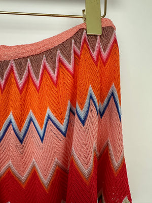 Missoni MARE Orange Zig-Zag Beach Shorts IT 42 (UK 10)