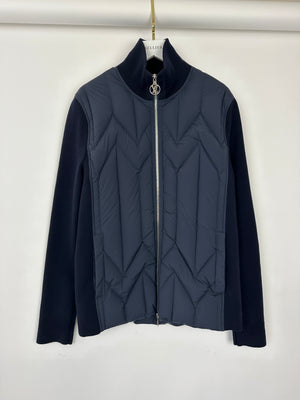 Louis Vuitton Menswear Navy Padded Zip Jacket Size FR 44 (UK 34)