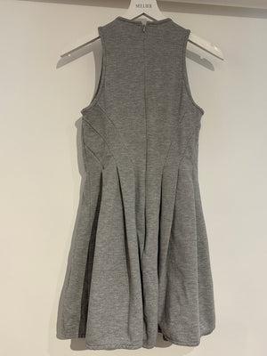 Zimmermann Grey Scuba A-Line Dress Size 1 (UK 10)