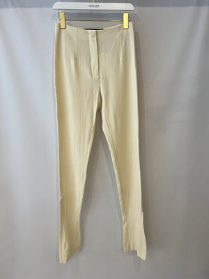 Jacquemus Optique White Obiou Trousers Size FR 36 (UK 8)