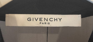 Givenchy Black Silk Button-Up Mini Long-Sleeve Dress Size FR 38 (UK 10)