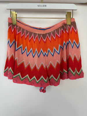 Missoni MARE Orange Zig-Zag Beach Shorts IT 42 (UK 10)