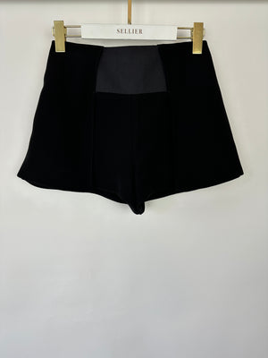 Balenciaga Black Shorts with Pannel Detailing Size FR 34 (UK 6)