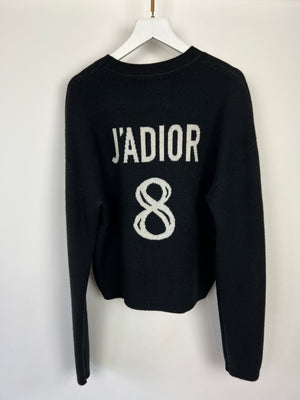 Christian Dior Black J
adore 8 Long Sleeve Jumper Size FR 34 (UK 6)