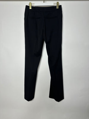 Tom Ford Black Tailored Trousers with Pleat Detail Size IT 32 (UK 10)