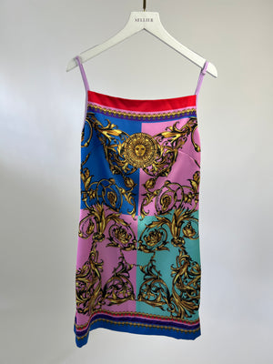 Versace Jeans Couture Multicoloured Printed Mini Dress IT 40 (UK 8)