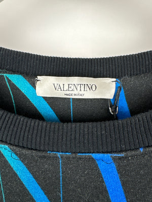 Valentino Multi- Colour "VLTN" Long Sleeve Jumper Size M (EU 48)