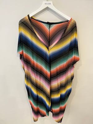 Missoni Mare Multicolour Dress Beach Cover up Size IT 40 (UK 8)