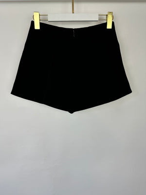 Balenciaga Black Shorts with Pannel Detailing Size FR 34 (UK 6)