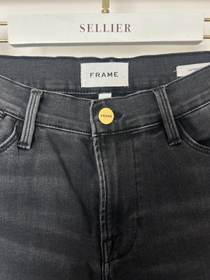 Frame Black Cheyenne High-Rise Flared Jeans Size 26 (UK 8)