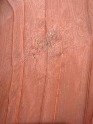 Chanel 20A Ombre Pink, Peach and Orange Silk Pleated Sleeveless Midi Dress Size FR 34 (UK 6) RRP £5,500