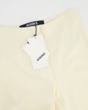 Jacquemus Optique White Obiou Trousers Size FR 36 (UK 8)