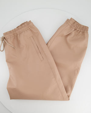 Stella McCartney Pink Leather Trousers Size IT 44 (UK 12)