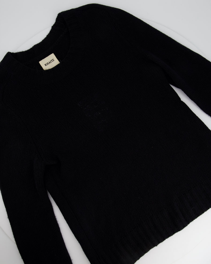 Khaite Black  Long Sleeve Jumper FR 38 (UK 10)