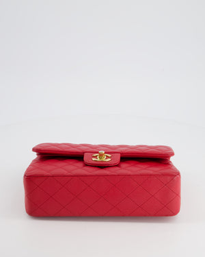 Chanel Pink Small Classic Double Flap Bag in Caviar Leather with Gold Hardware RRP £8,530