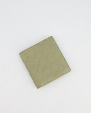 Bottega Veneta Khaki Intrecciato Leather Wallet RRP £440