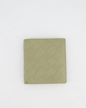 Bottega Veneta Khaki Intrecciato Leather Wallet RRP £440