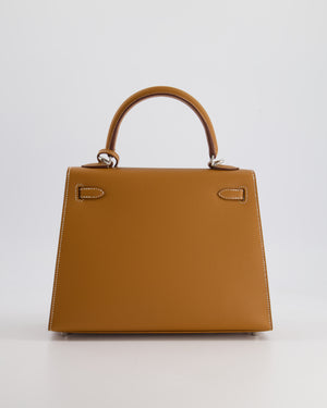 Hermès Kelly Bag 25cm Replica Jewelry
 in Gold Epsom Leather with Palladium Hardware