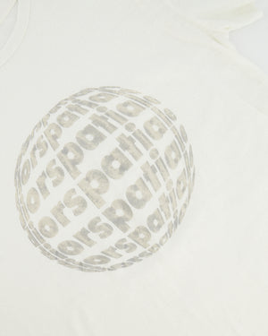 Christian Dior White Diorspatial Printed T-Shirt Size M (UK 10)