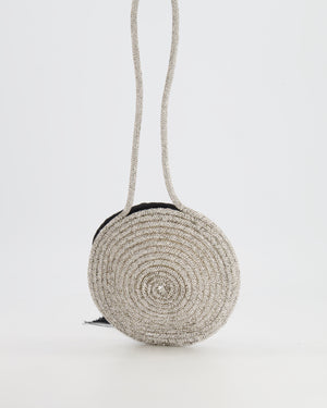 Nué Crystal Spiral Round Small Bag with Tassel Detail RRP £640