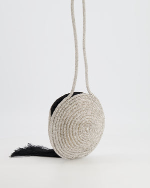 Nué Crystal Spiral Round Small Bag with Tassel Detail RRP £640