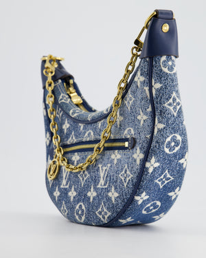 *HOT* Louis Vuitton Denim Monogram Loop Bag