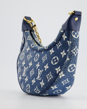 *HOT* Louis Vuitton Denim Monogram Loop Bag