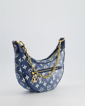 *HOT* Louis Vuitton Denim Monogram Loop Bag