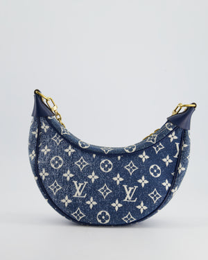 *HOT* Louis Vuitton Denim Monogram Loop Bag