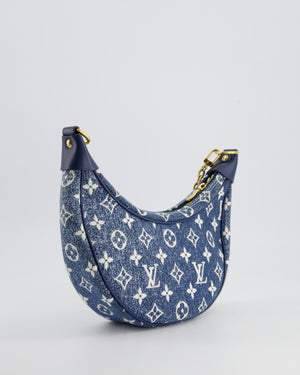 *HOT* Louis Vuitton Denim Monogram Loop Bag