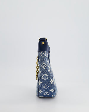 *HOT* Louis Vuitton Denim Monogram Loop Bag