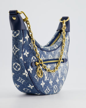 *HOT* Louis Vuitton Denim Monogram Loop Bag