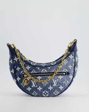 *HOT* Louis Vuitton Denim Monogram Loop Bag