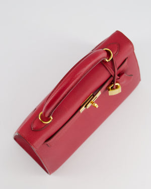 *FIRE PRICE* Hermès Kelly Replica Jewelry
 25cm Bag in Rouge Vif Epsom Leather with Gold Hardware