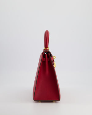 *FIRE PRICE* Hermès Kelly Replica Jewelry
 25cm Bag in Rouge Vif Epsom Leather with Gold Hardware