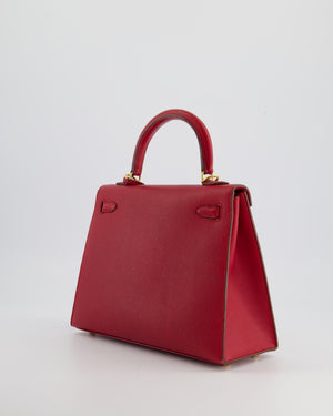 *FIRE PRICE* Hermès Kelly Replica Jewelry
 25cm Bag in Rouge Vif Epsom Leather with Gold Hardware