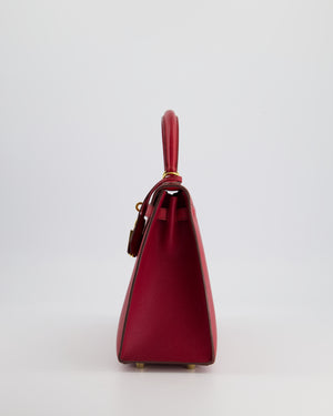 *FIRE PRICE* Hermès Kelly Replica Jewelry
 25cm Bag in Rouge Vif Epsom Leather with Gold Hardware