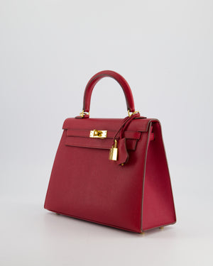 *FIRE PRICE* Hermès Kelly Replica Jewelry
 25cm Bag in Rouge Vif Epsom Leather with Gold Hardware