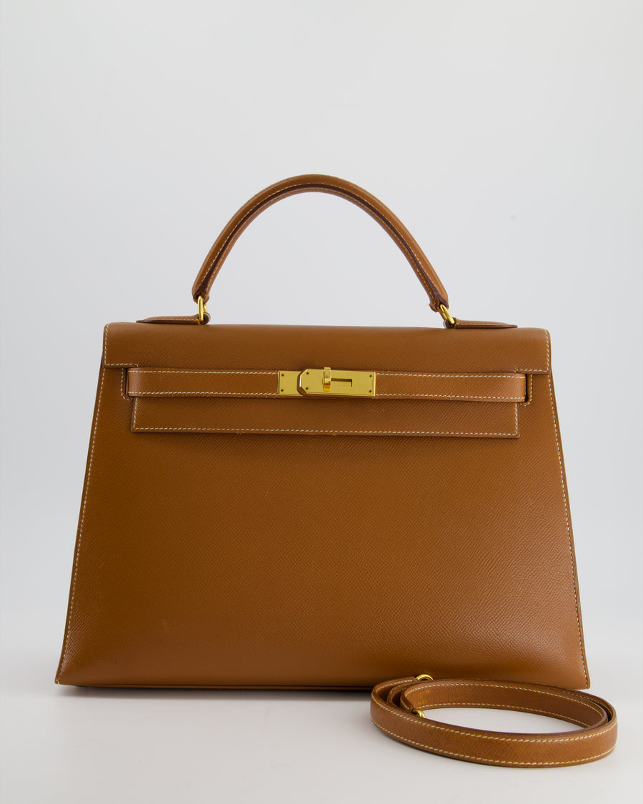 Hermès Gold Kelly Replica Jewelry
 32cm in Epsom Leather and Gold Hardware