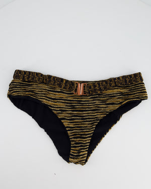 Missoni Gold and Black Bikini Set IT 40-42 (UK 8-10)