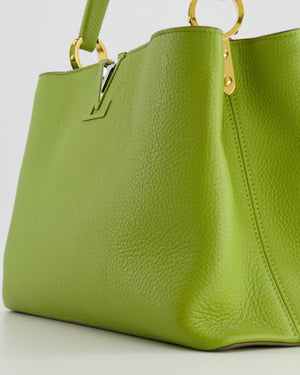 Louis Vuitton Pistachio Green Capucines GM Bag with Gold Hardware RRP £6,400