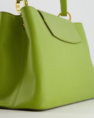 Louis Vuitton Pistachio Green Capucines GM Bag with Gold Hardware RRP £6,400