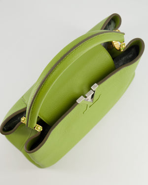 Louis Vuitton Pistachio Green Capucines GM Bag with Gold Hardware RRP £6,400