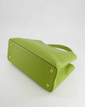 Louis Vuitton Pistachio Green Capucines GM Bag with Gold Hardware RRP £6,400