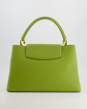 Louis Vuitton Pistachio Green Capucines GM Bag with Gold Hardware RRP £6,400