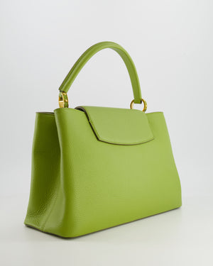 Louis Vuitton Pistachio Green Capucines GM Bag with Gold Hardware RRP £6,400