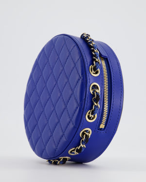 *RARE 
FIRE PRICE* Chanel La Pausa Coco Lifesaver Bag in Navy, Black with Champagne Gold Hardware